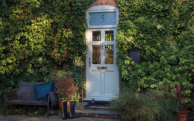 Beautiful Timber Alternative Door